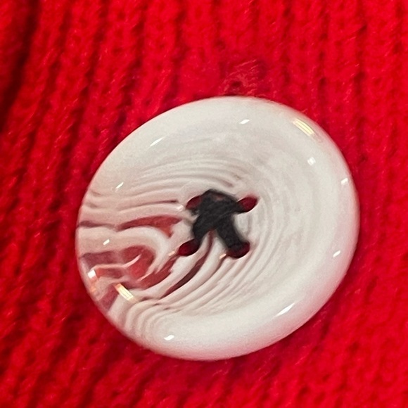 Coca Cola Coke Christmas Holiday Cardigan Ugly Christmas Sweater sz M Xmas party - Picture 12 of 16